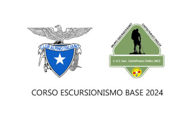 CORSO ESCURSIONISMO BASE 2024
